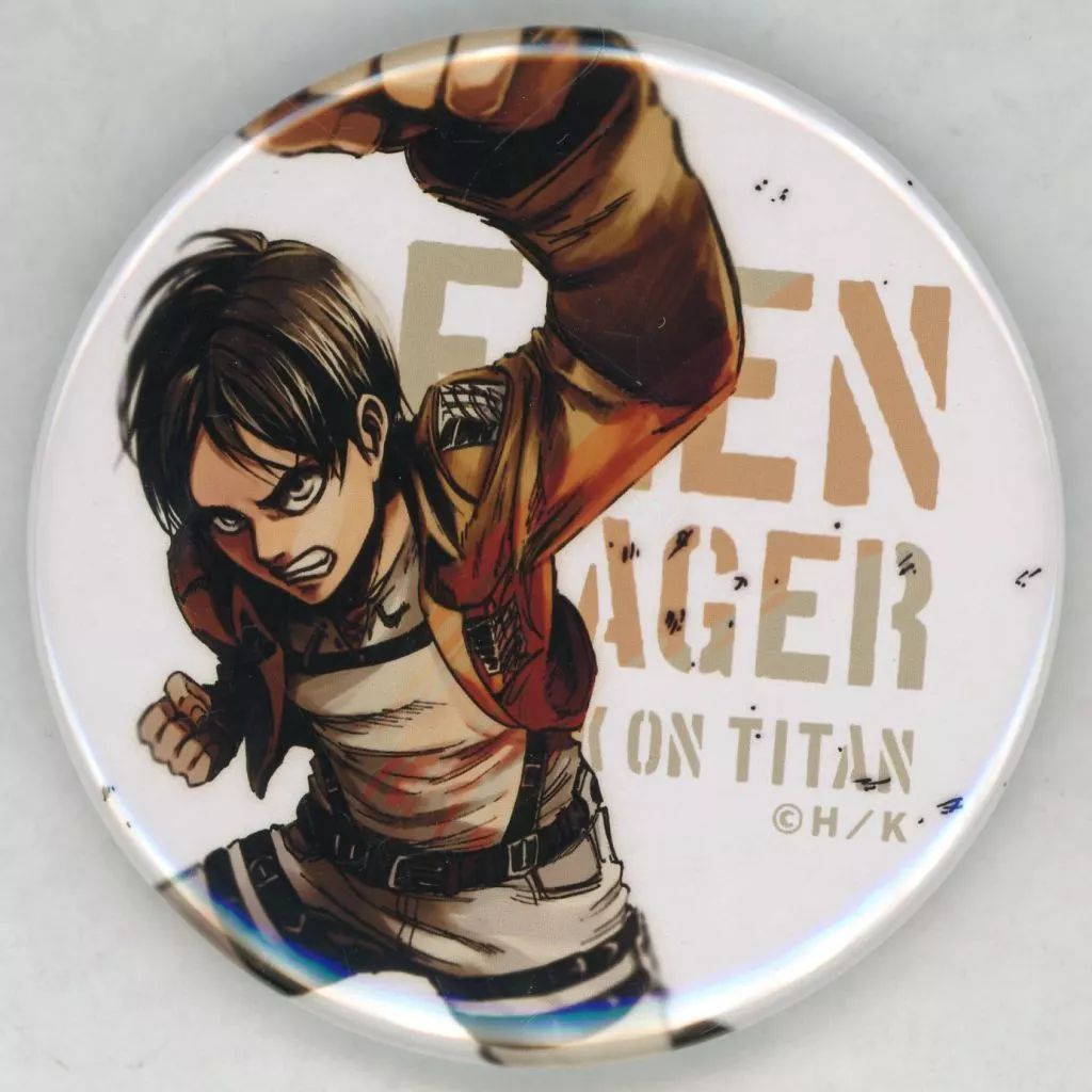 中古】バッジ・ピンズ [単品] エレン・イェーガー 缶バッジ 「進撃の