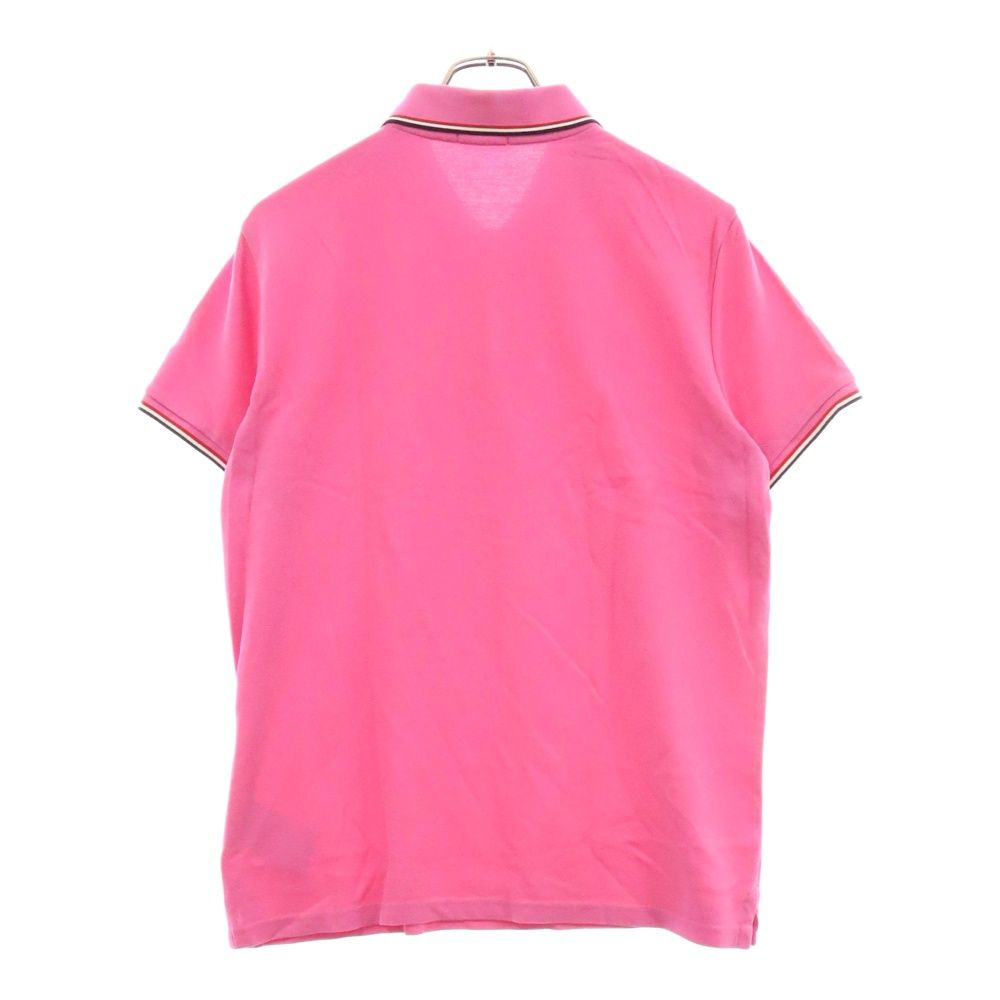 MONCLER (モンクレール) フロントロゴ刺繍 ポロシャツ 半袖シャツ