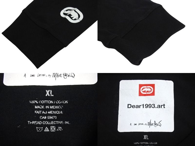 新品未使用 ECKO エコー Dear1993.art ロンT 長袖Tシャツ トップス
