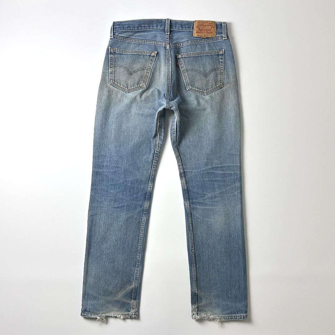 米国製 リーバイス 501 w34 501xxなど好きな方へ ボタンフライ鬼ヒゲ Levi's リーバイス 501XX USA製 W34 L34 実寸W32 L30 デニム