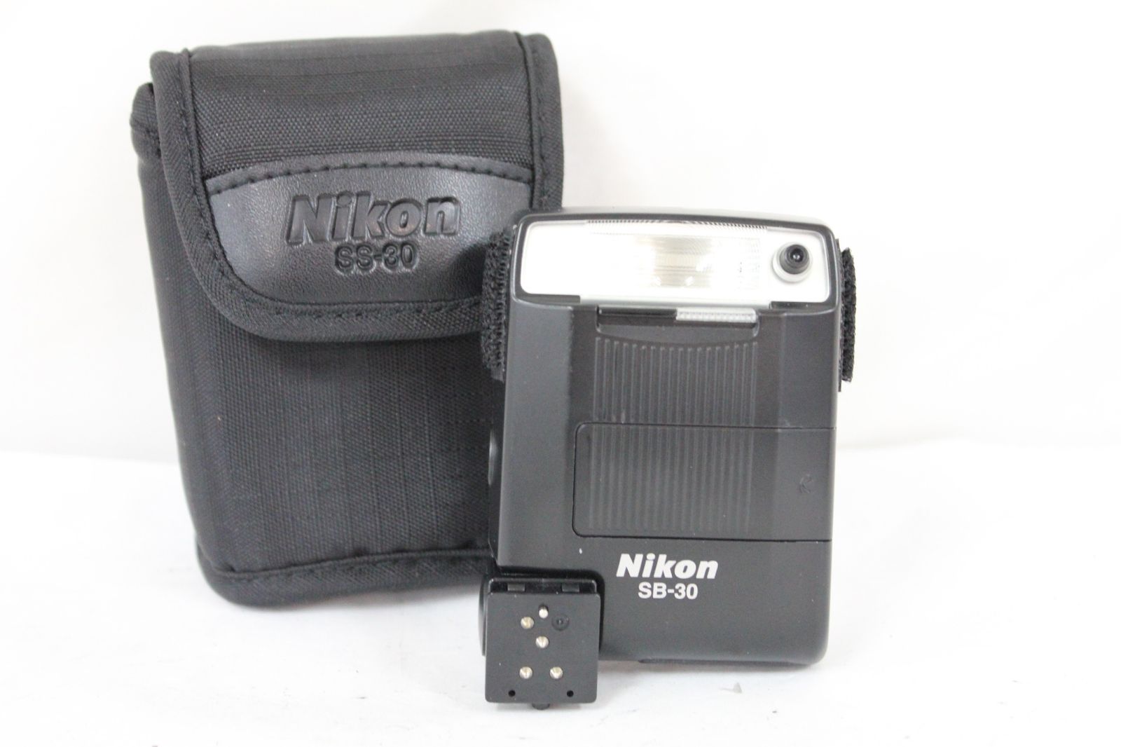 返品保証 ニコン Nikon SB-30 Speedlight ソフトケース付き フラッシュ ストロボ M6242