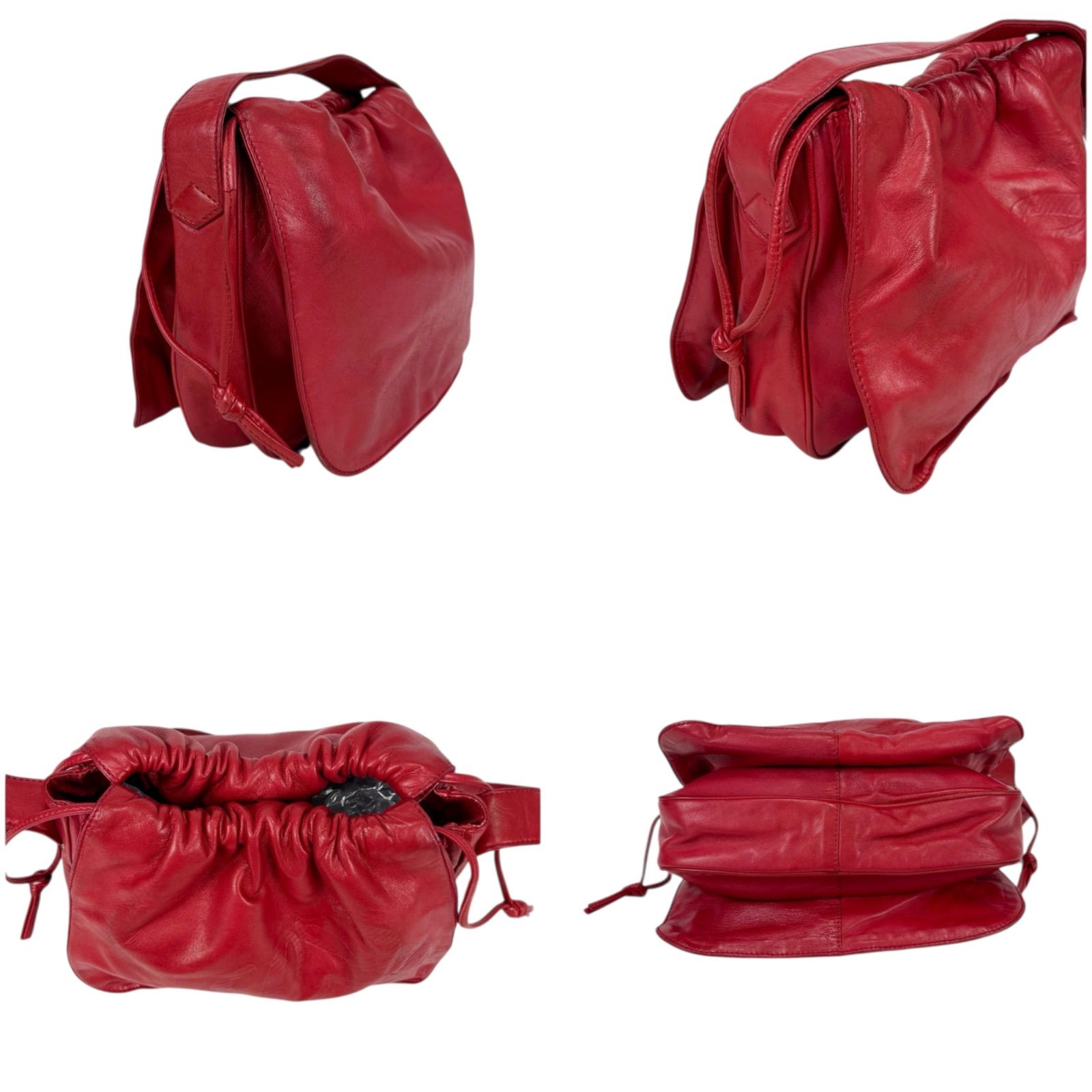 ロエベ LOEWE 巾着型 ミニショルダーバッグ アナグラムロゴ