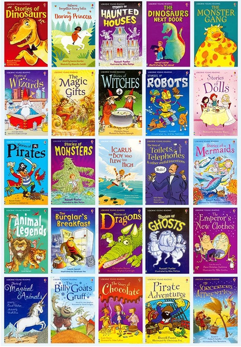 【Usborne 英語絵本セット 140冊】ほぼ新品 The usborne reading collection 英語絵本40冊 - メルカリ