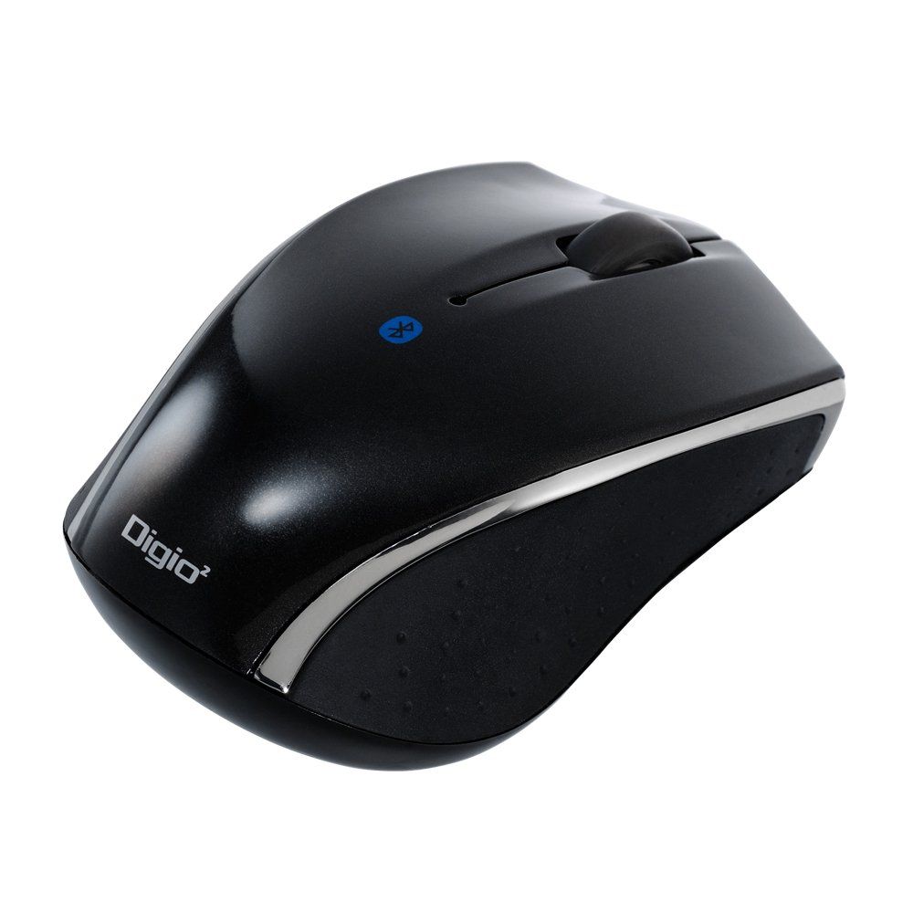 Digio2 Bluetooth マウス Blue LED 小型 ブラック MUS-BKT99BK [ブラック]