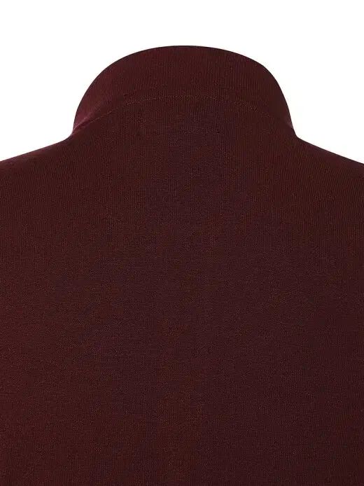  W.ANGLE ワイドアングル レディース フルジップアップ ニット セーター ワイン 85 90 95 長袖 ニット セーター