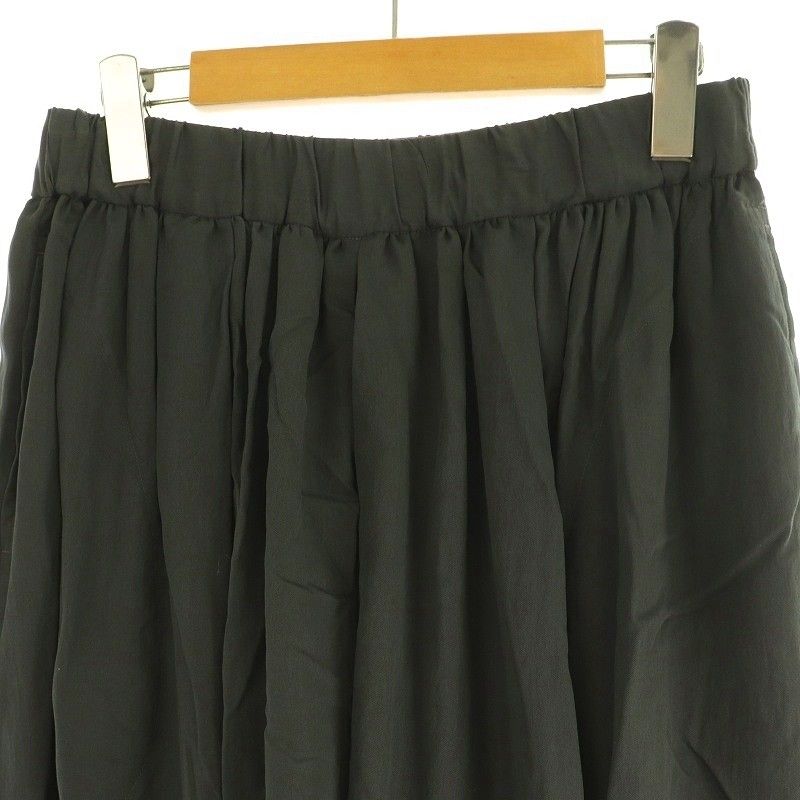 トラディショナルウェザーウェア　ギャザードボリュームキュロットパンツ GATHERD VOLUME CULOTTE PANTS ギャザード ボリューム