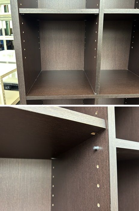 一部地域 オープン書棚 ３列６段 ダークブラウン 木製 F-HA-318-1006A MARWIL-DEMENAGEMENTS_CH