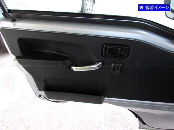 ハイゼットトラックジャンボ S500P S510P アルミ アシストグリップ 銀 1PC 