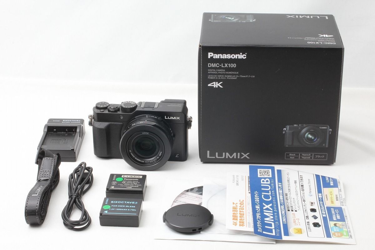 パナソニック Panasonic LUMIX DMC-LX100 ブラック 僅か7677ショット 