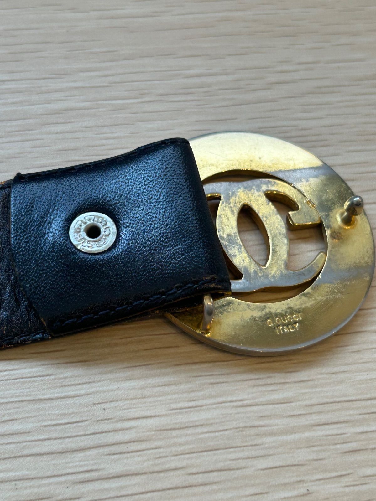GUCCI　グッチヴィンテージ　ベルト GUCCI グッチ オールドグッチ ヴィンテージ インターロッキングG