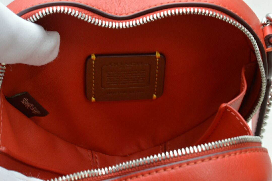 コーチ COACH ハート クロスボディ 14・ピロー キルティング