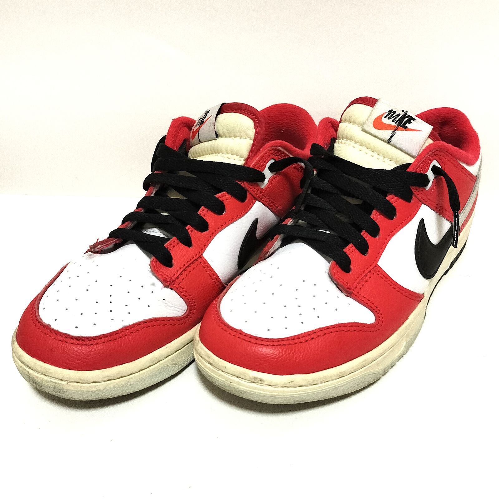 美品 NIKE DUNK LOW RETRO RPM ナイキ ダンク ロー スニーカー レッド 
