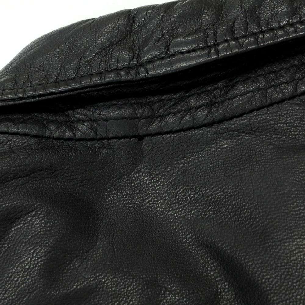 中古】オールセインツ AllSaints ゴートレザー ジップアップ