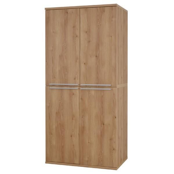 家具 4枚扉 洋ダンス クローゼット クローゼット 4枚扉 （洋服タンス