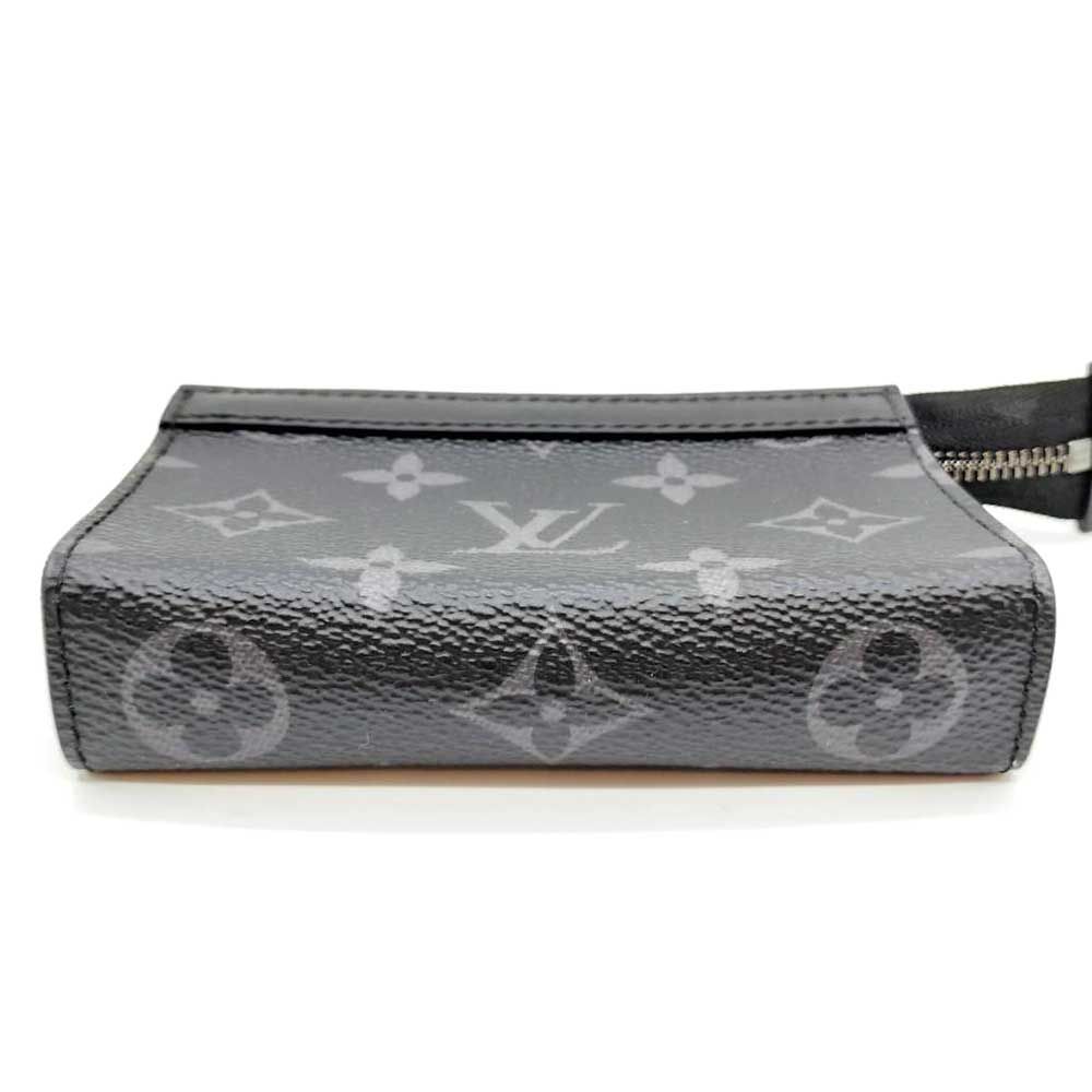 ルイヴィトン ポシェットクレ ヴォワヤージュ モノグラムエクリプス AB