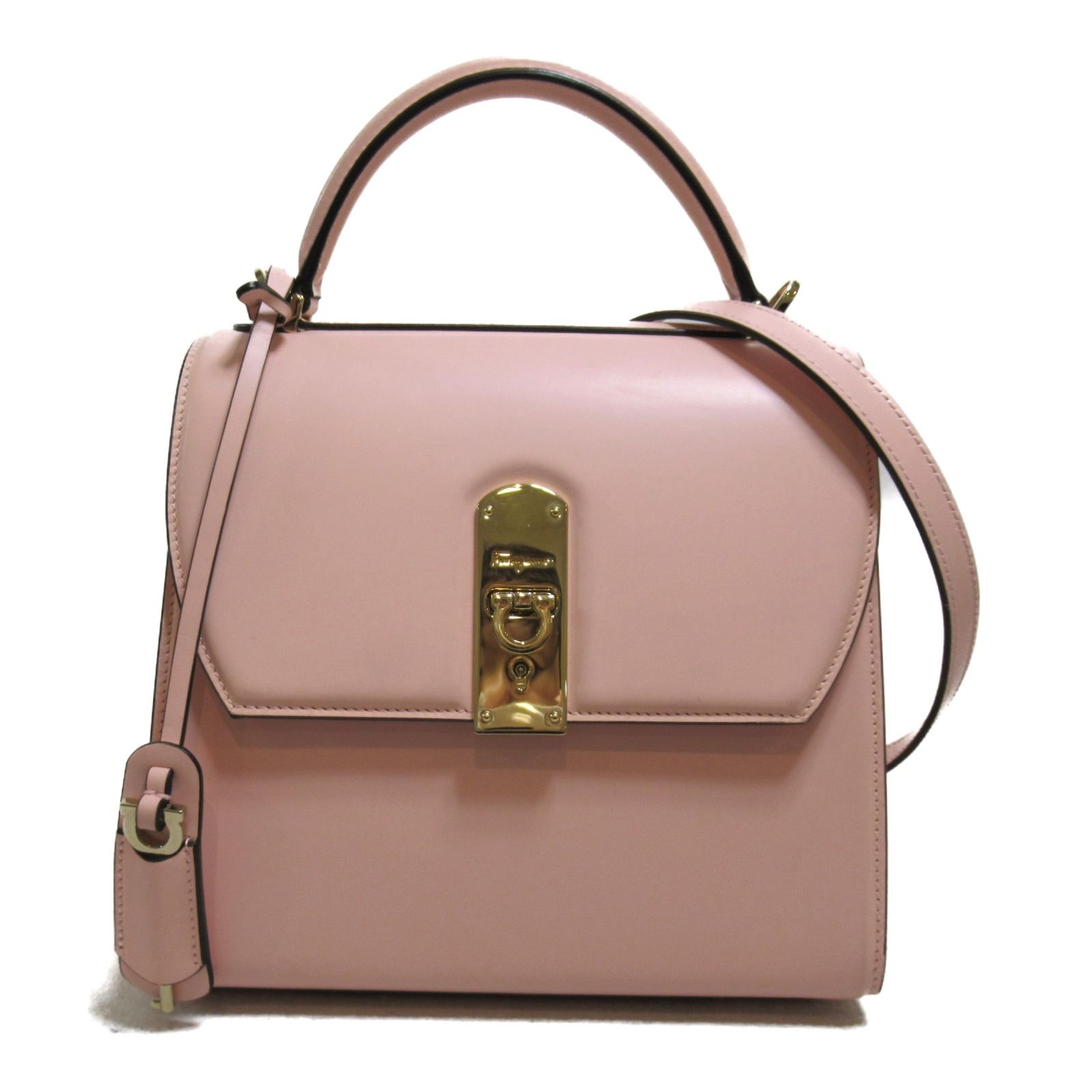 ノ*ブ様 サルヴァトーレフェラガモ ガンチーニ レザー 2WAY ショルダーバッ ノ*ブ様 フェラガモ ガンチーニ レザー 2wayショルダーバッグ