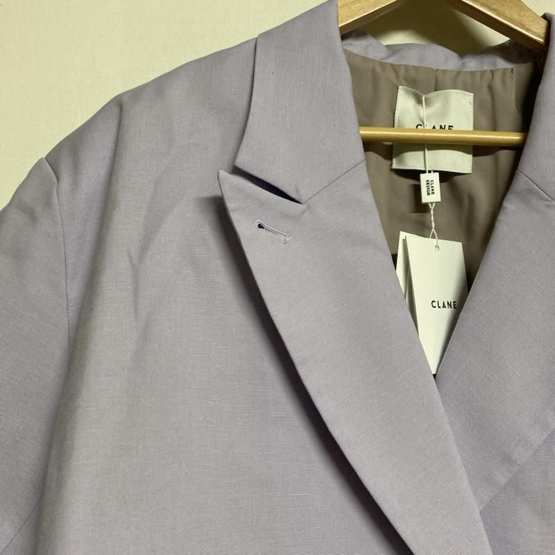 CLANE クラネ セットアップ CLANE CROPPED TAILORED JACKET CURVE LINE  