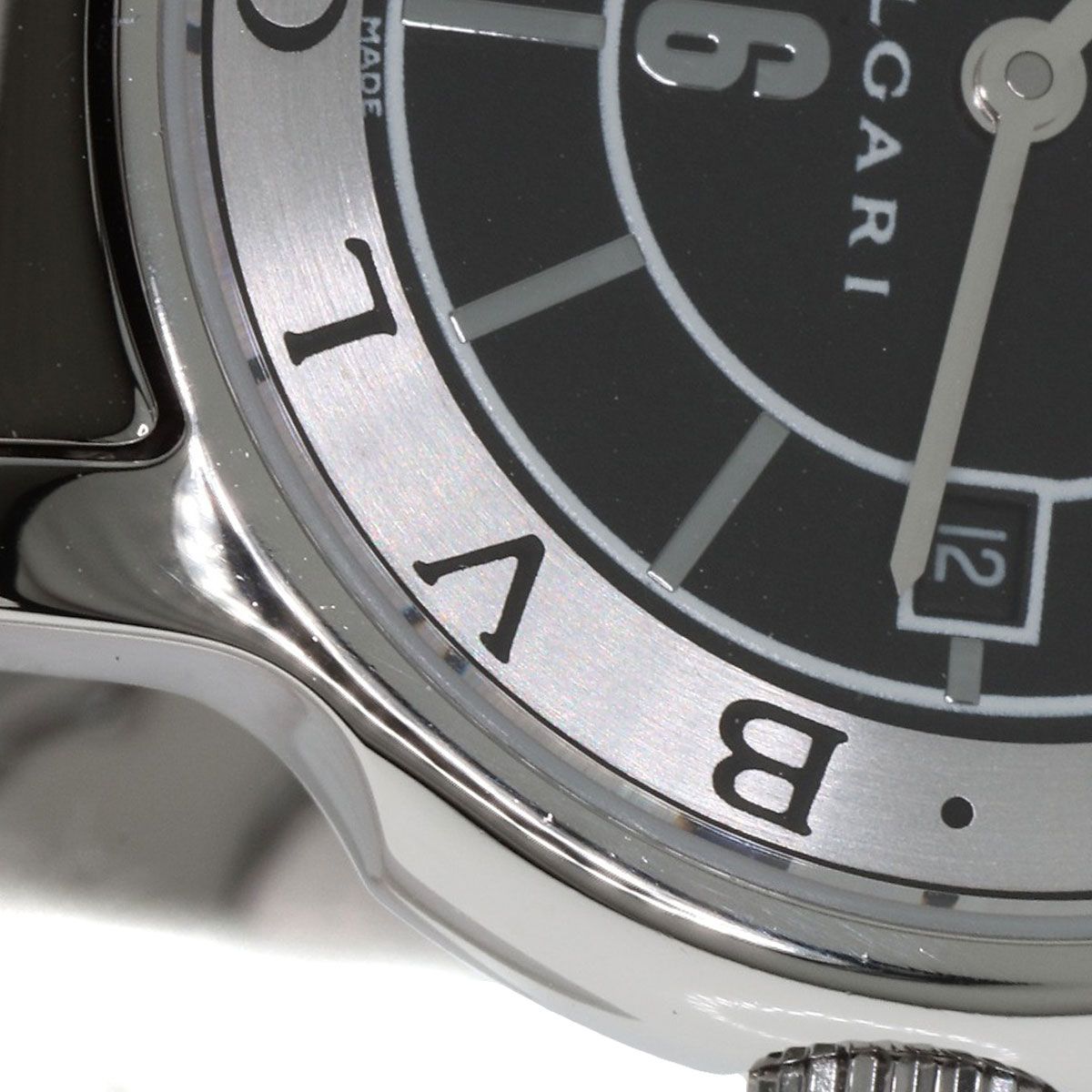 BVLGARI ブルガリ ST29BSSD ソロテンポ 腕時計 SS SS レディース [中古  