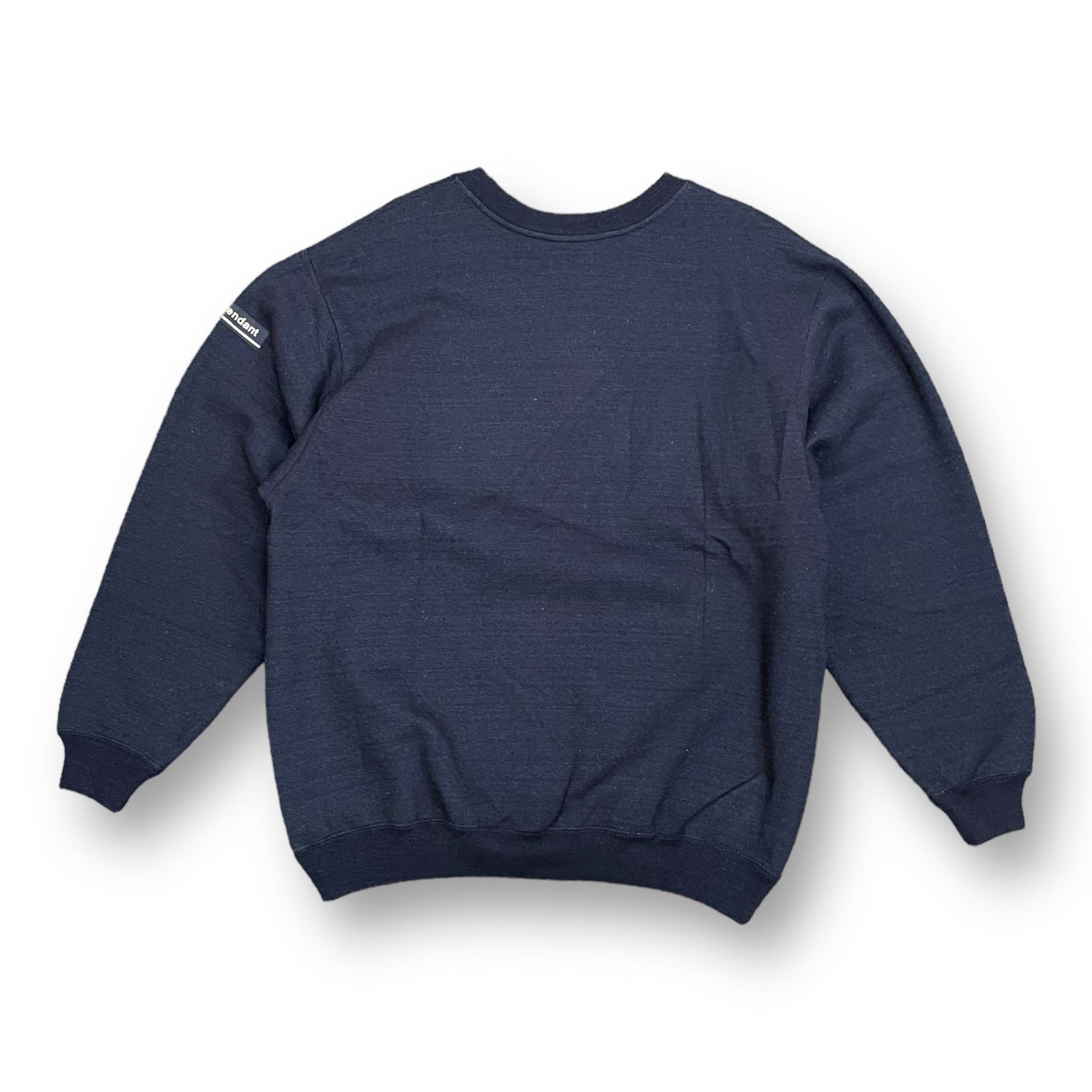 定価24200円 新品 DESCENDANT 22AW HORIZON INDIGO CREW NECK ホライゾン インディゴ クルーネック  スウェット トレーナー ディセンダント 222ATDS-CSM21 2 56705A