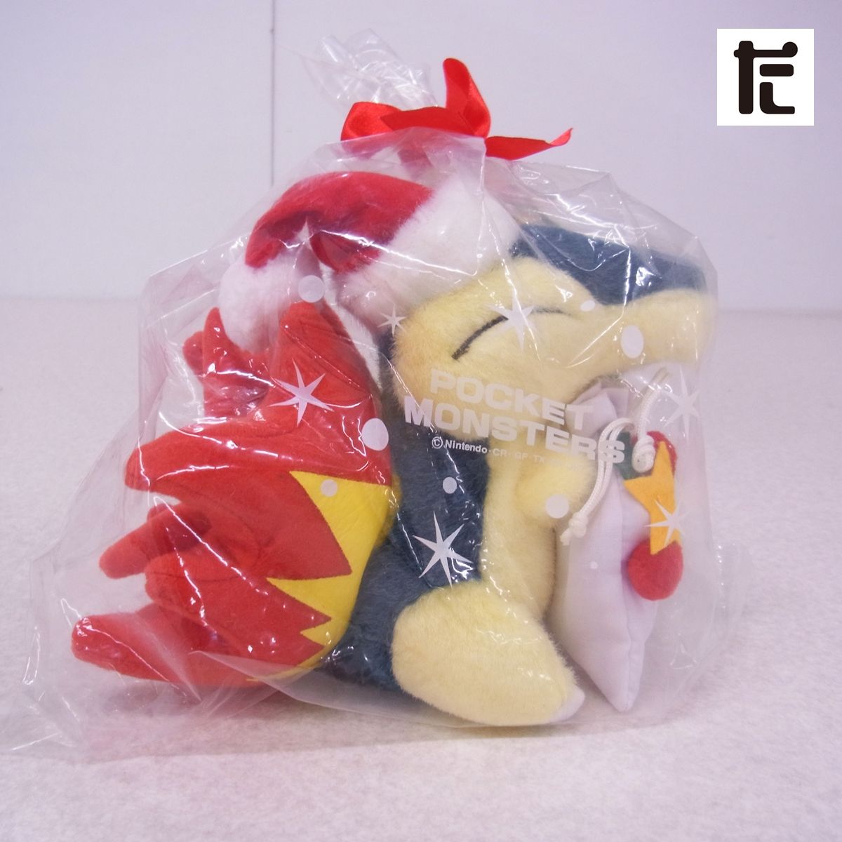 希少 美品 2000年製 ポケモン ヒノアラシ ぬいぐるみ 当時物