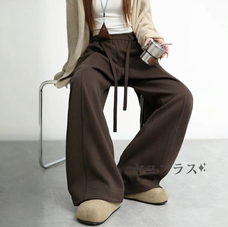 カーブ ワイドパンツ