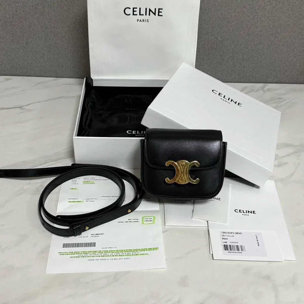 関税負担なし☆CELINE セリーヌ ミニ クロード セリーヌミニクロード
