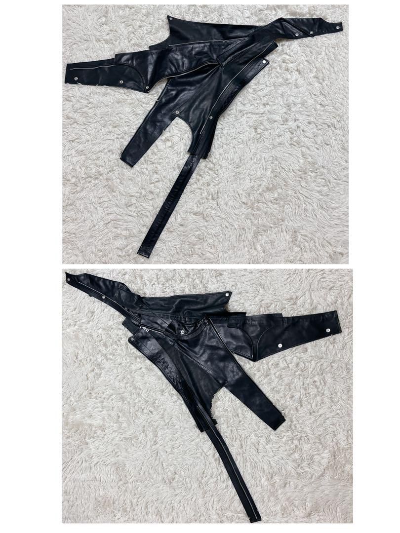 JUNYA WATANABE ジュンヤワタナベ 2022AW ライダースジャケット レザー