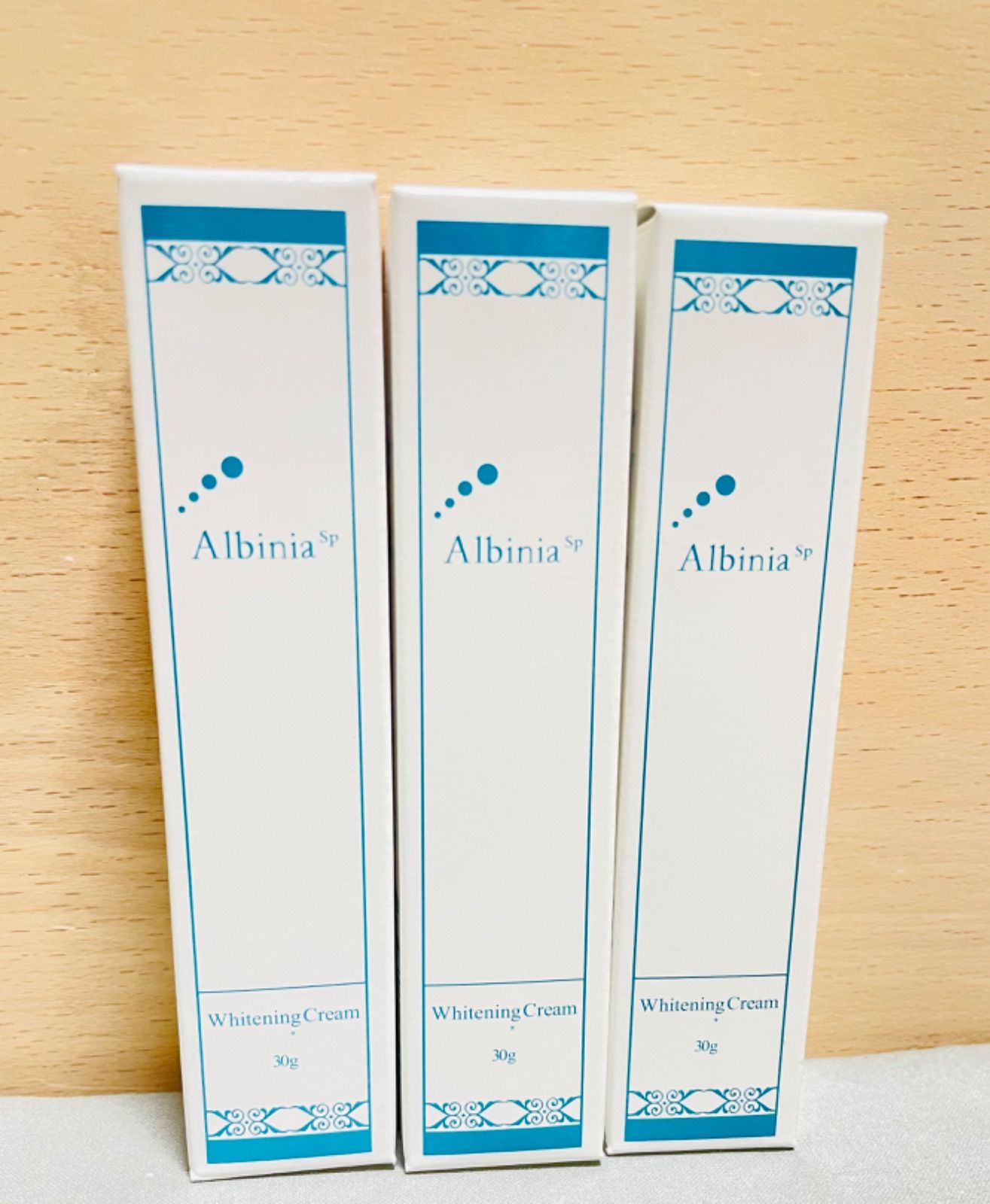 新品 Albinia SP アルバニア 美白 クリーム 3本セット 薬用