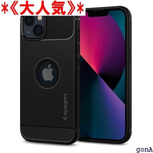《大人気》 Spigen iPhone13 用 ケース サ 8 マット・ブラック
