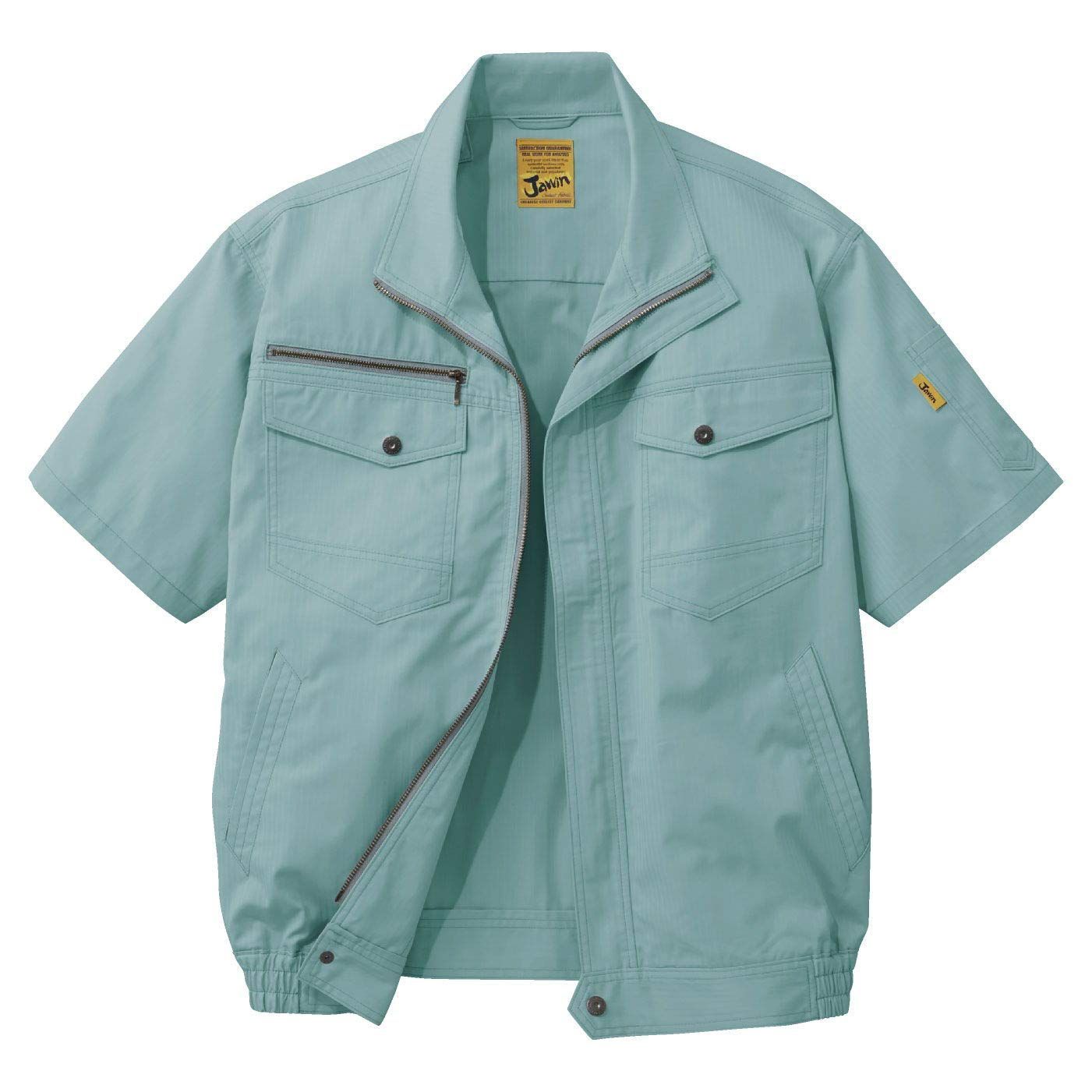 アースグリーン_4L 自重堂 Jawin 空調服半袖ブルゾン 54010 アースグリーン 4Lサイズ