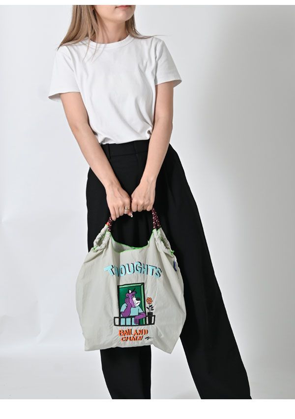超美品✨ ボールアンドチェーン ryuambe エコバッグ トートバッグ Ball＆Chain 送料無料 ボールアンドチェーン 正規品 RyuAmbe