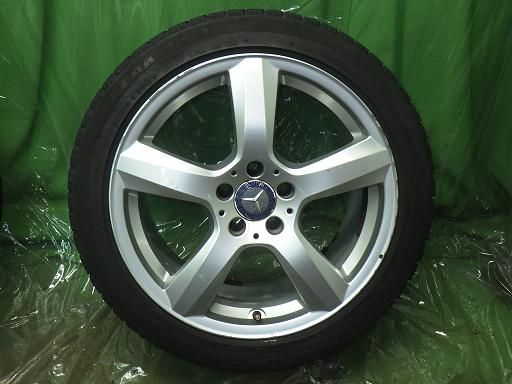 BRIDGESTONE スタッドレス ベンツW218 純正 18インチ ブリヂストン ブリザック