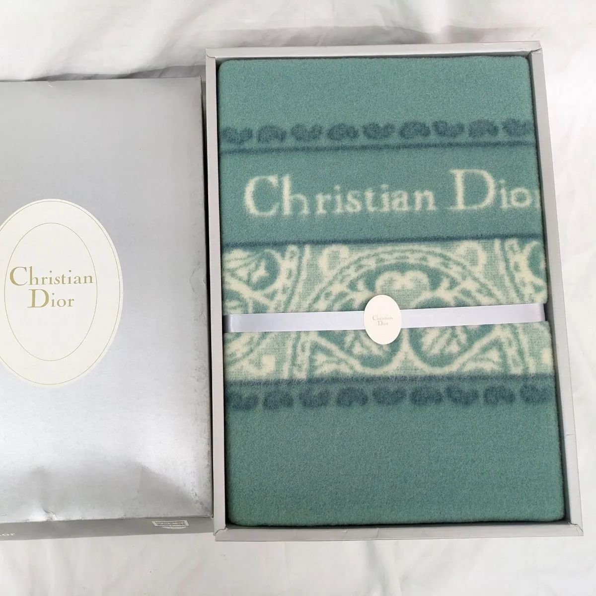 未使用 Christian Dior/ディオール 毛布 贈答品 三越