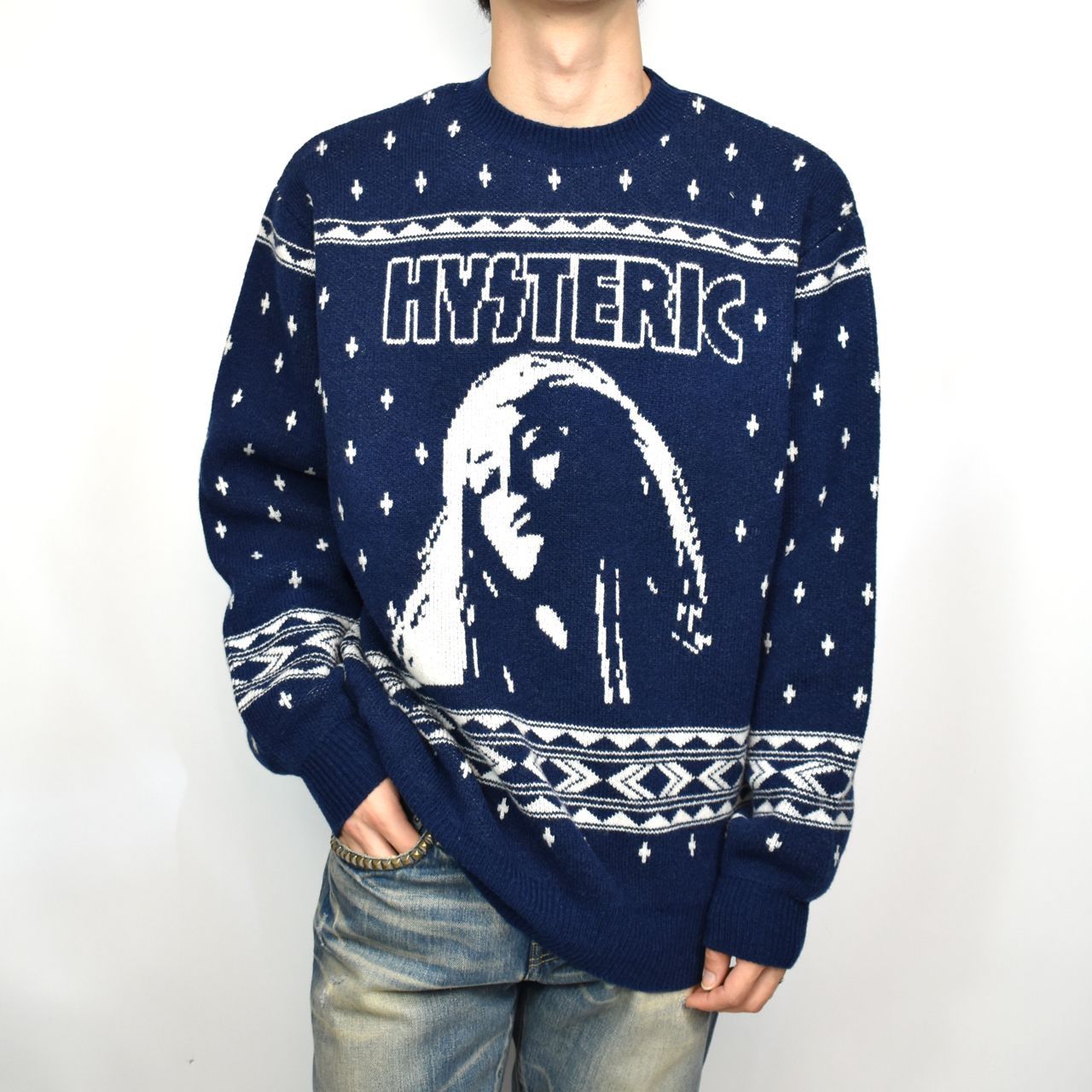 HYSTERIC GLAMOUR ヒステリックグラマー HYS NORDIC ジャガード