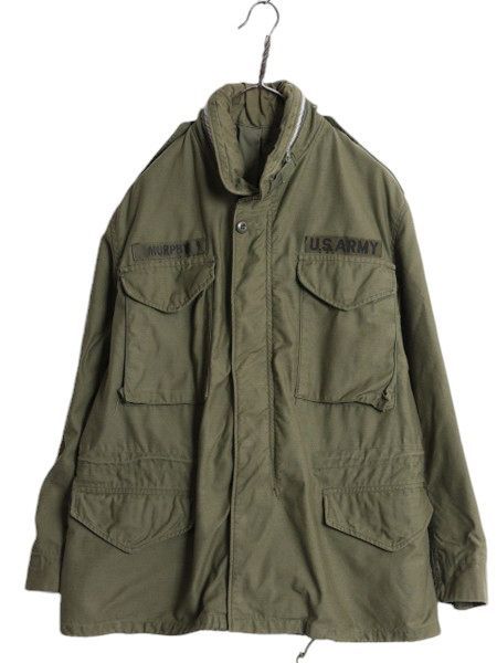 【お得なクーポン配布中!】 60s ALPHA 社製 69年製 米軍実物 US ARMY M-65 フィールド ジャケット MEDIUM SHORT 60年代 ヴィンテージ 2nd アルミ M65 軍物 ジャンパー