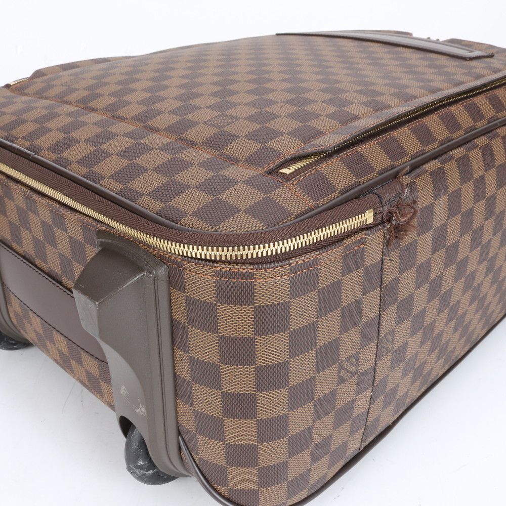 【極美品】ルイヴィトン■ダミエ ペガス 55 N23294 レザー スーツケース 超極美品】ルイヴィトン□ダミエ ペガス55 N23294 レザー スーツ