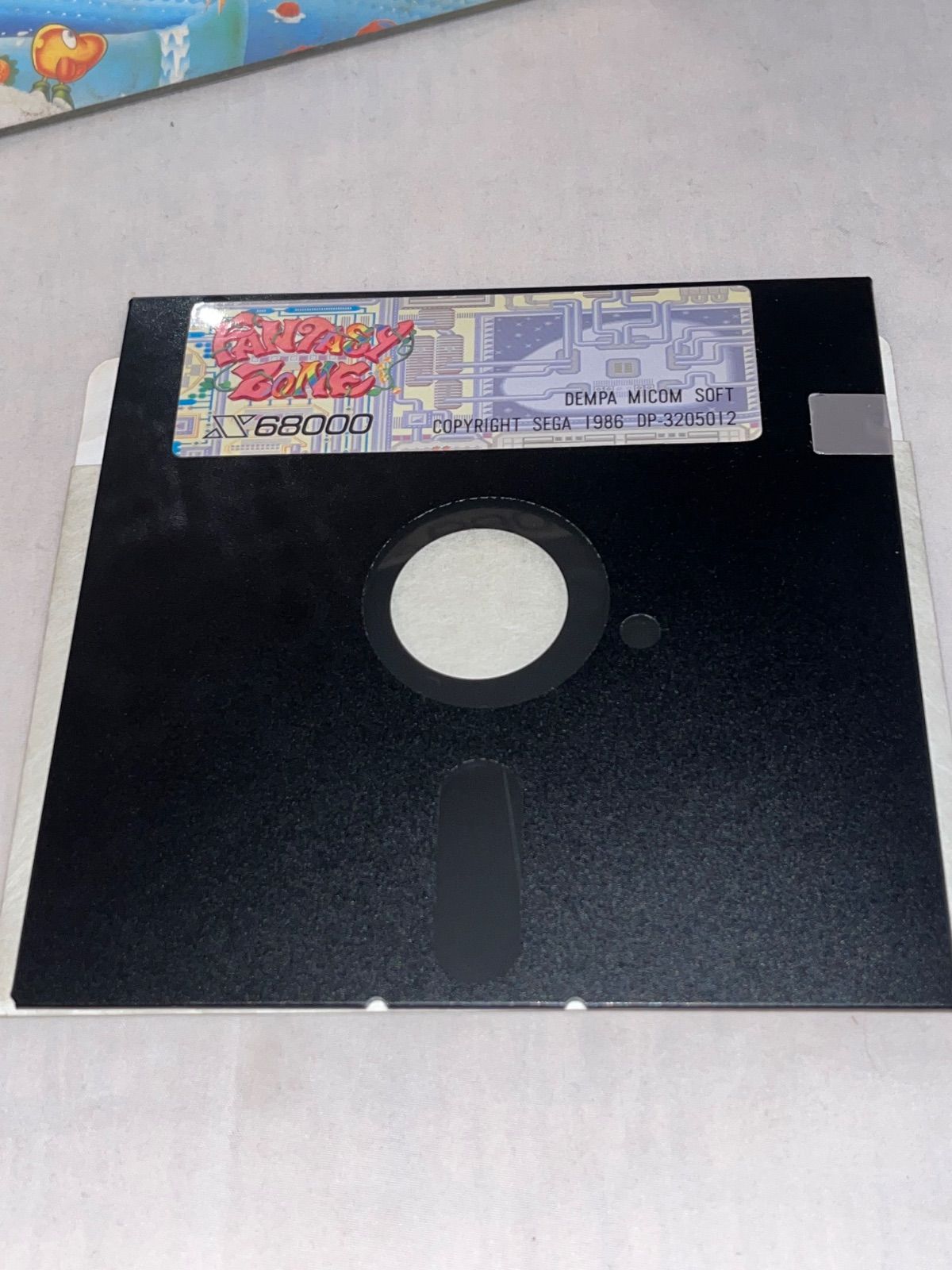 ハガキ付】FANTASY ZONE ファンタジーゾーン ☆x68000 5インチ