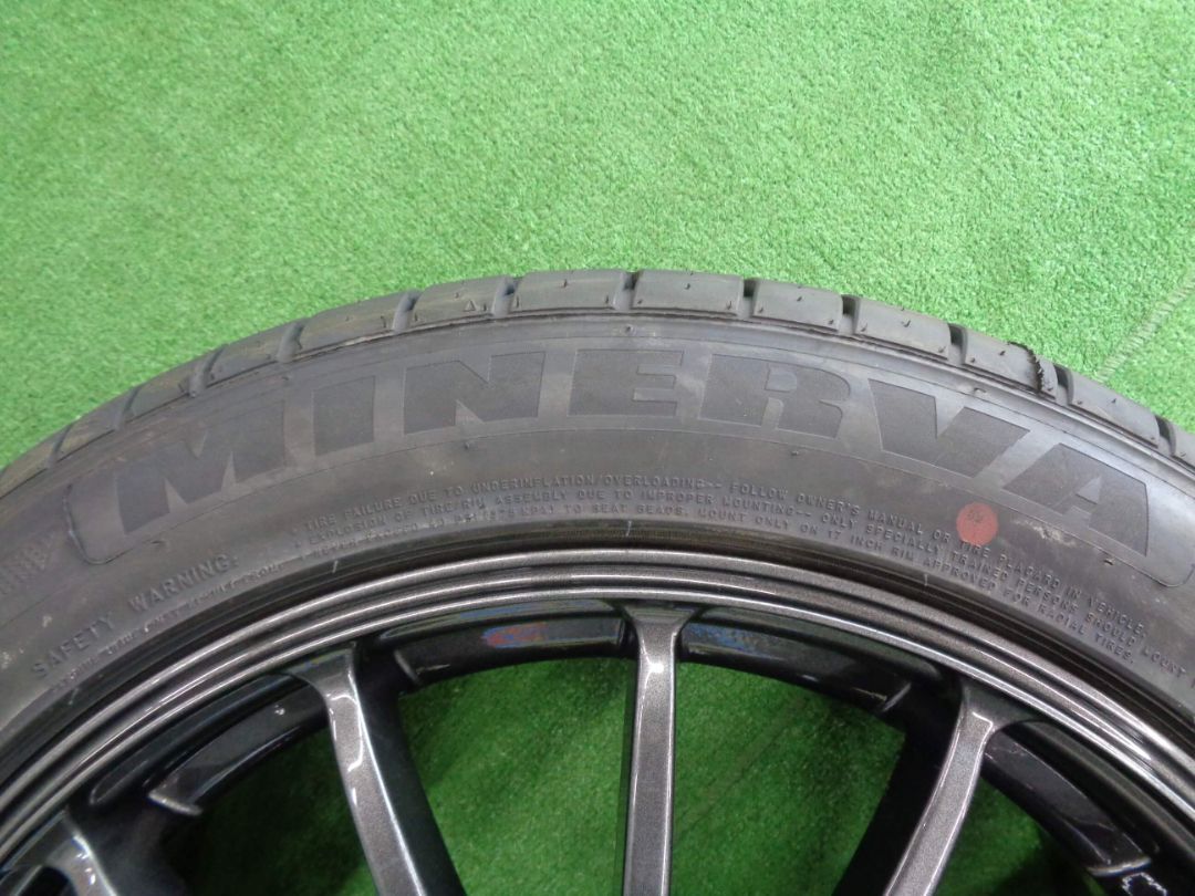 アドバンレーシング　RT　7-17　5H100　+50　当社指定最安海外タイヤ　205/50R17　インプレッサスポーツ　中古セット　神奈川県