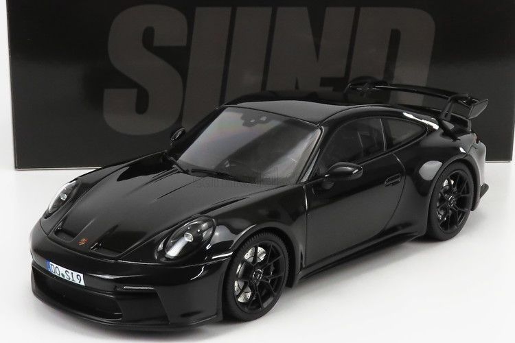 ミニチャンプス 1/18 ポルシェ 911 (992) GT3 SIIND79 version ブラック 75台限定  version black / black rims 