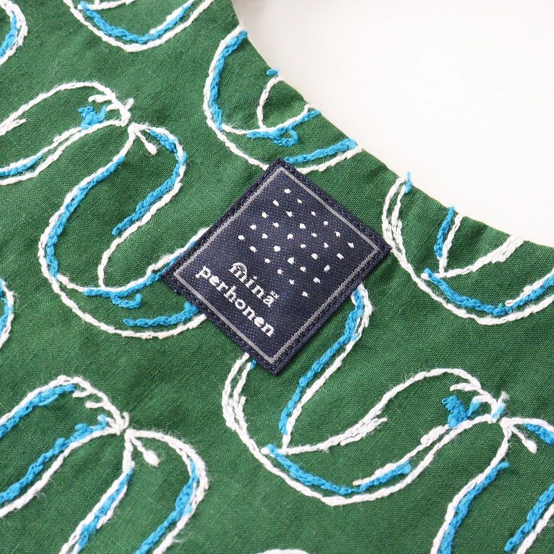 ミナペルホネン mina perhonen ribbon bird egg bag エッグバッグ  