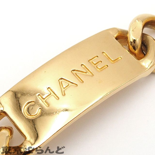 シャネル CHANEL メダリオン ロゴプレート チェーンベルト ゴールド メタル ヴィンテージ ベルト レディース 101688715 - メルカリ