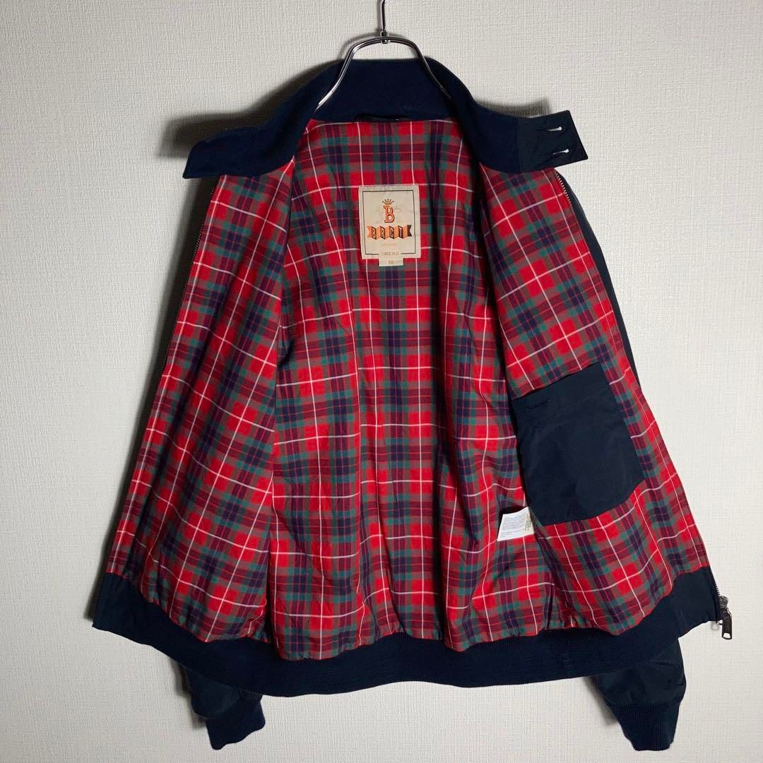 リッチガールビス 80s スウィングトップ 裏地チェック ハリントンJKT 刺繍 リッチガールビス 80s スウィングトップ 裏地チェック