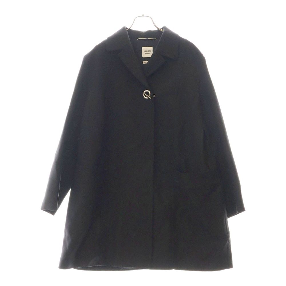 descente pause デサントポーズ スタンドカラー コート 青系 O