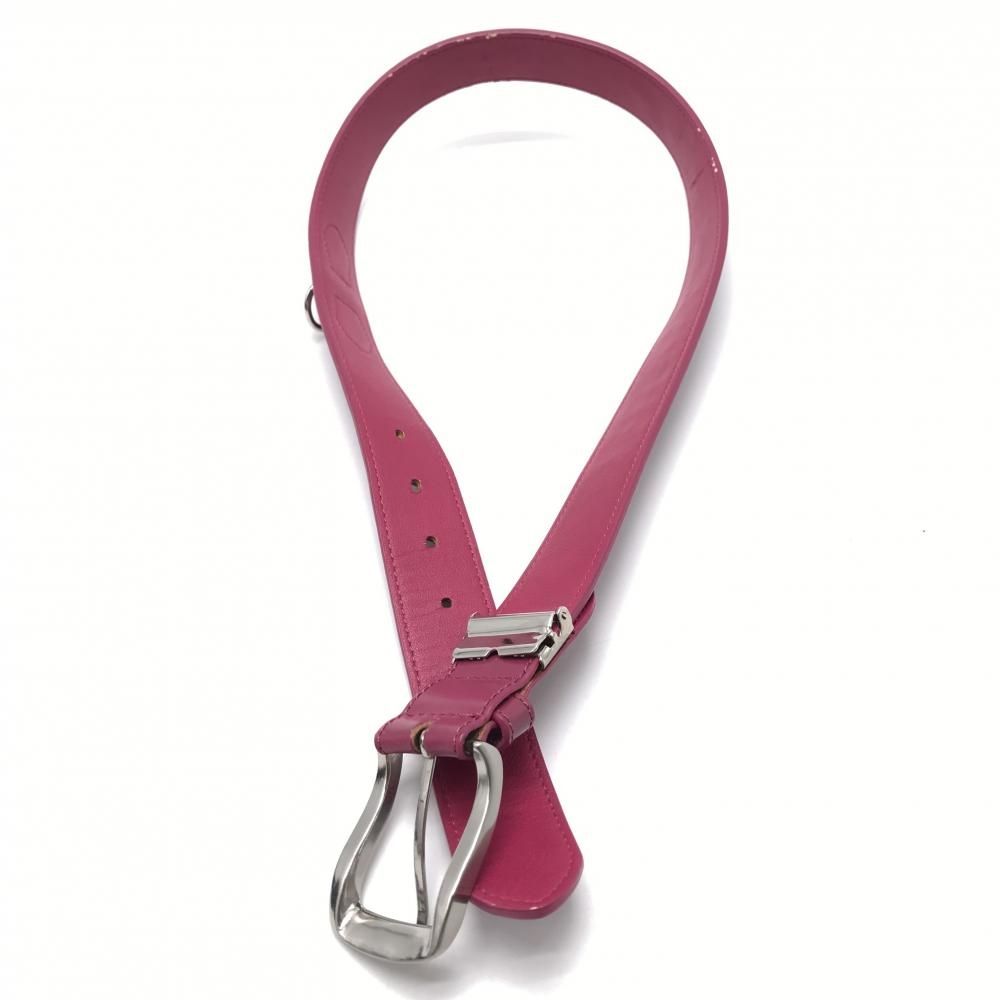 パーリーゲイツ ベルト ピンク バックルシルバー レディース ゴルフ