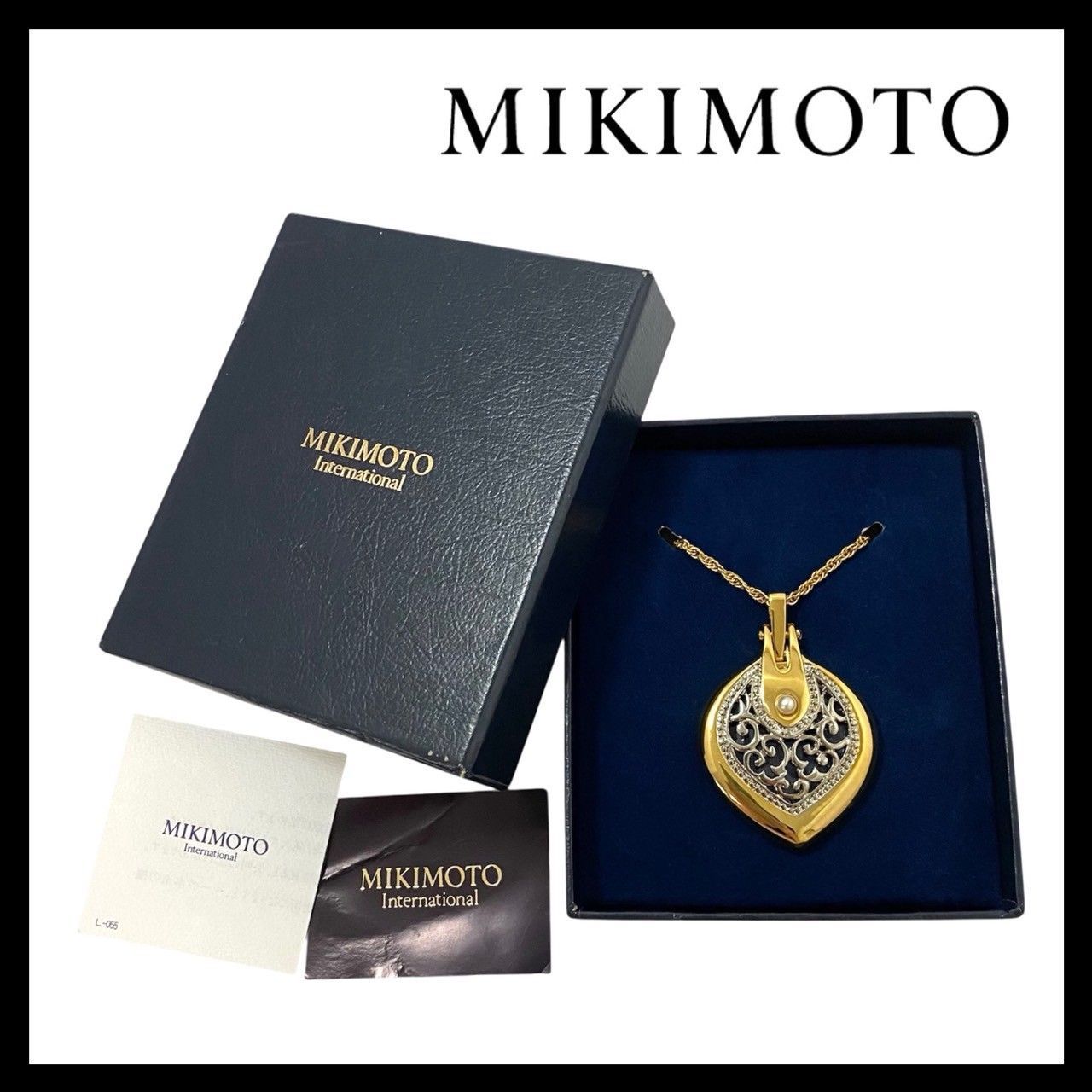 ミキモト MIKIMOTO インターナショナル ネックレス ルーペ Mikimoto ミキモトインターナショナル ルーペネックレス