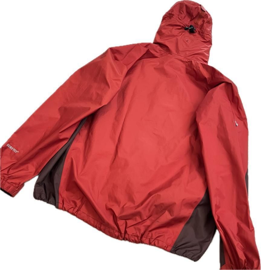 モンベル　ゴアテックス　ストームクルーザー ジャケット　メンズM レッド Men'sLサイズ アウトドア・釣り・旅行用品 mont-bell ストーム