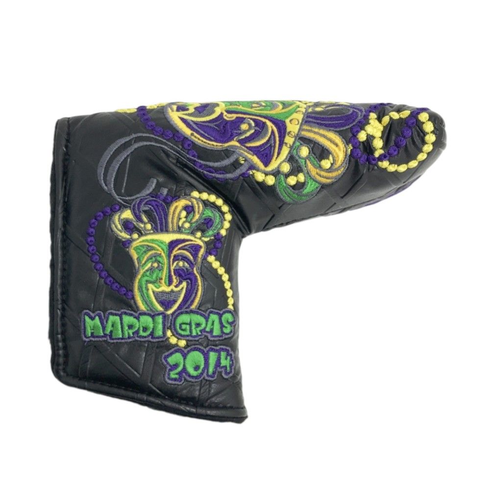 SCOTTY CAMERON スコッティキャメロン  パターカバー MARDI GRAS 2014  ブラック系  [240101501489] ゴルフウェア ストスト 新品】SCOTTY CAMERON スコッティキャメロン パターカバー MARDI