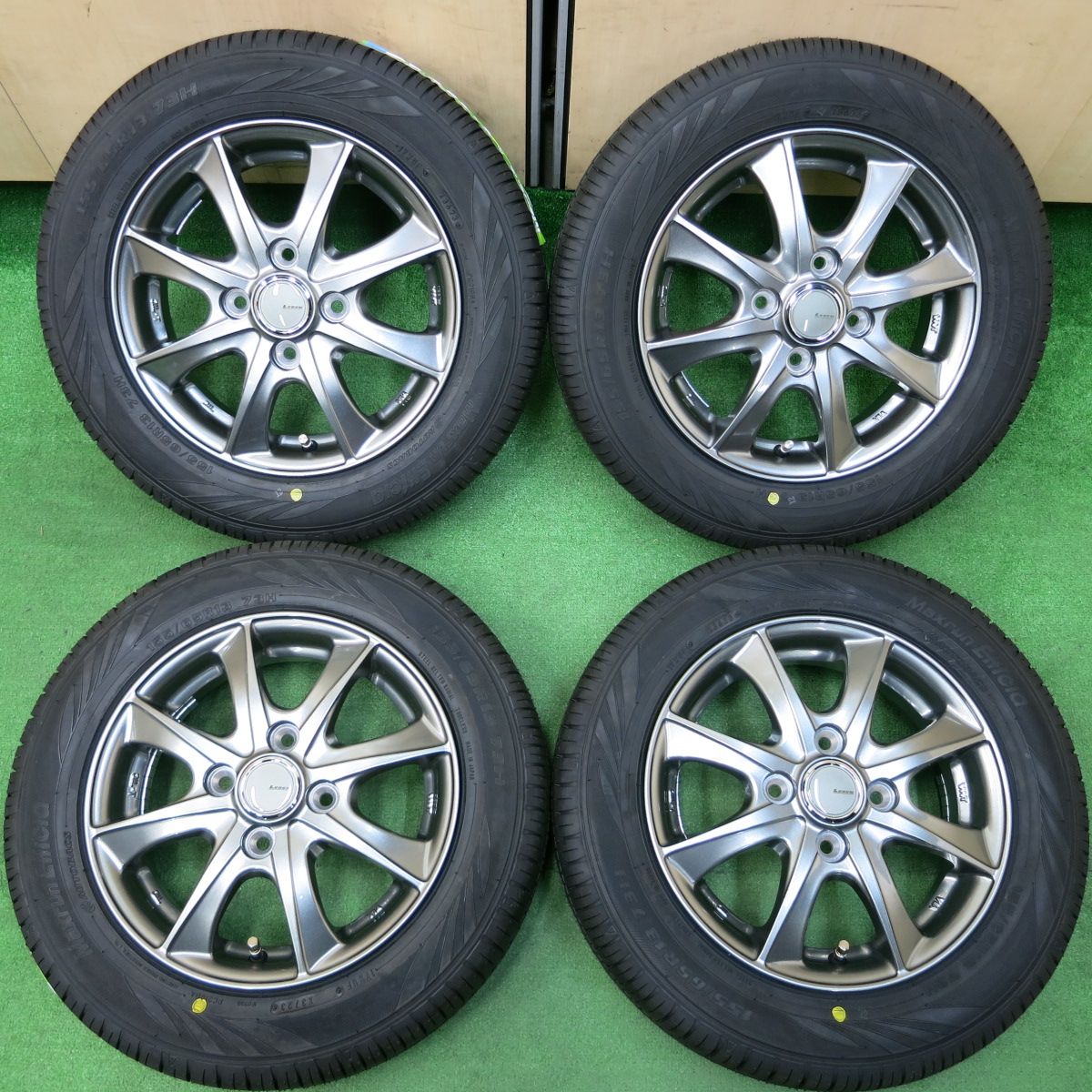 送料無料*未使用！23年☆155/65R13 オートバックス Maxrun Efficia LEBEN レーベン 13インチ  PCD100/4H☆4011007イノ - メルカリ