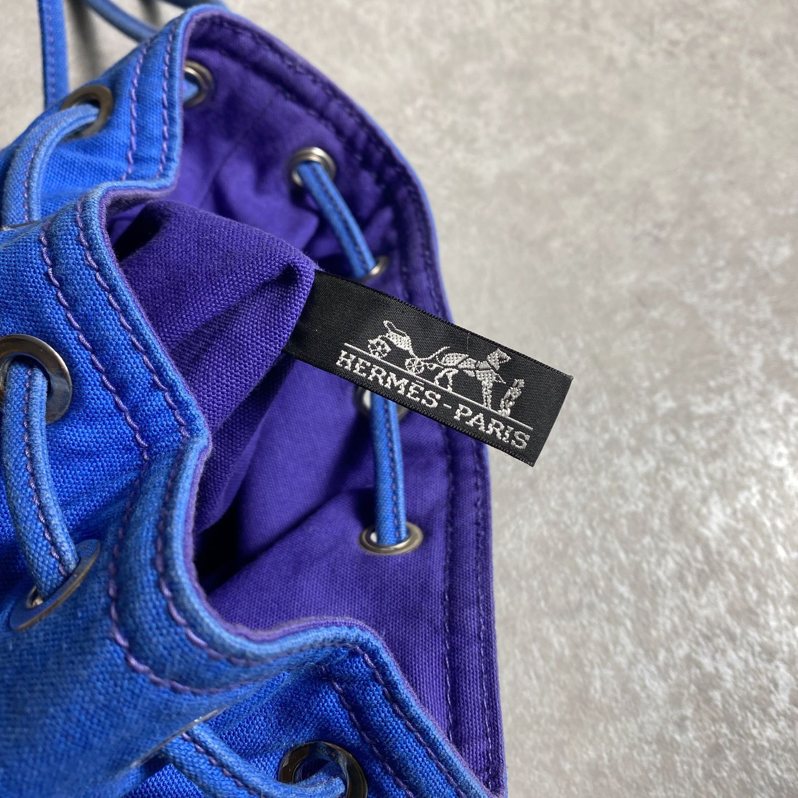 ☆フランス製/エルメス HERMES/ポロションミミル 巾着 ☆フランス製/エルメス HERMES/ポロションミミル 巾着