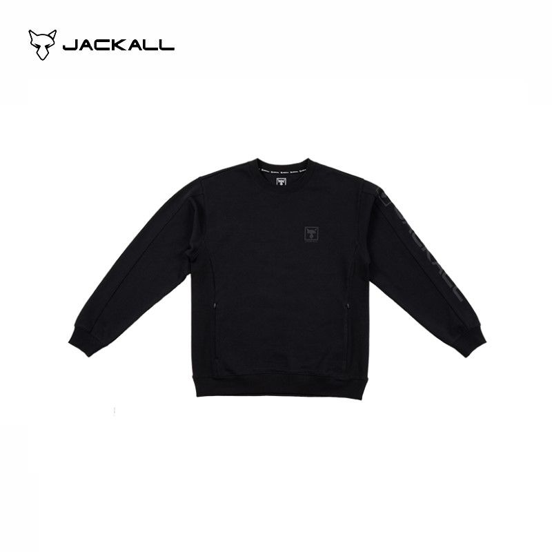 クルーネックスウェット L ブラック